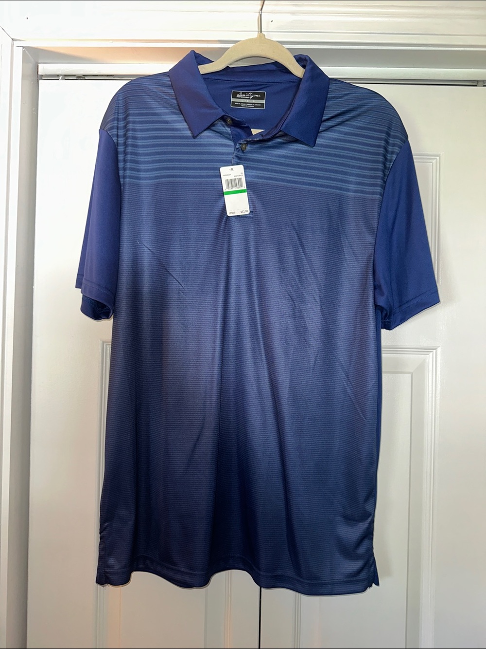 Ben Hogan Men's Navy Gradient Polo